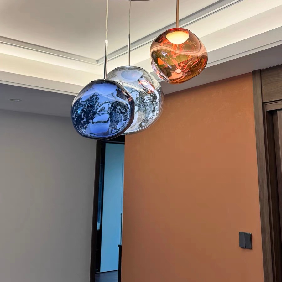 Buyer show picture of Glyador Pendant Lights installed