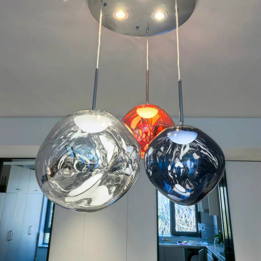 Buyer show picture of multiple Glyador Pendant Lights