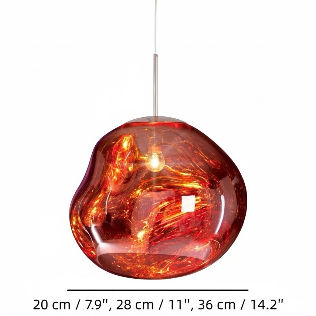 Glass Lamp dimensions