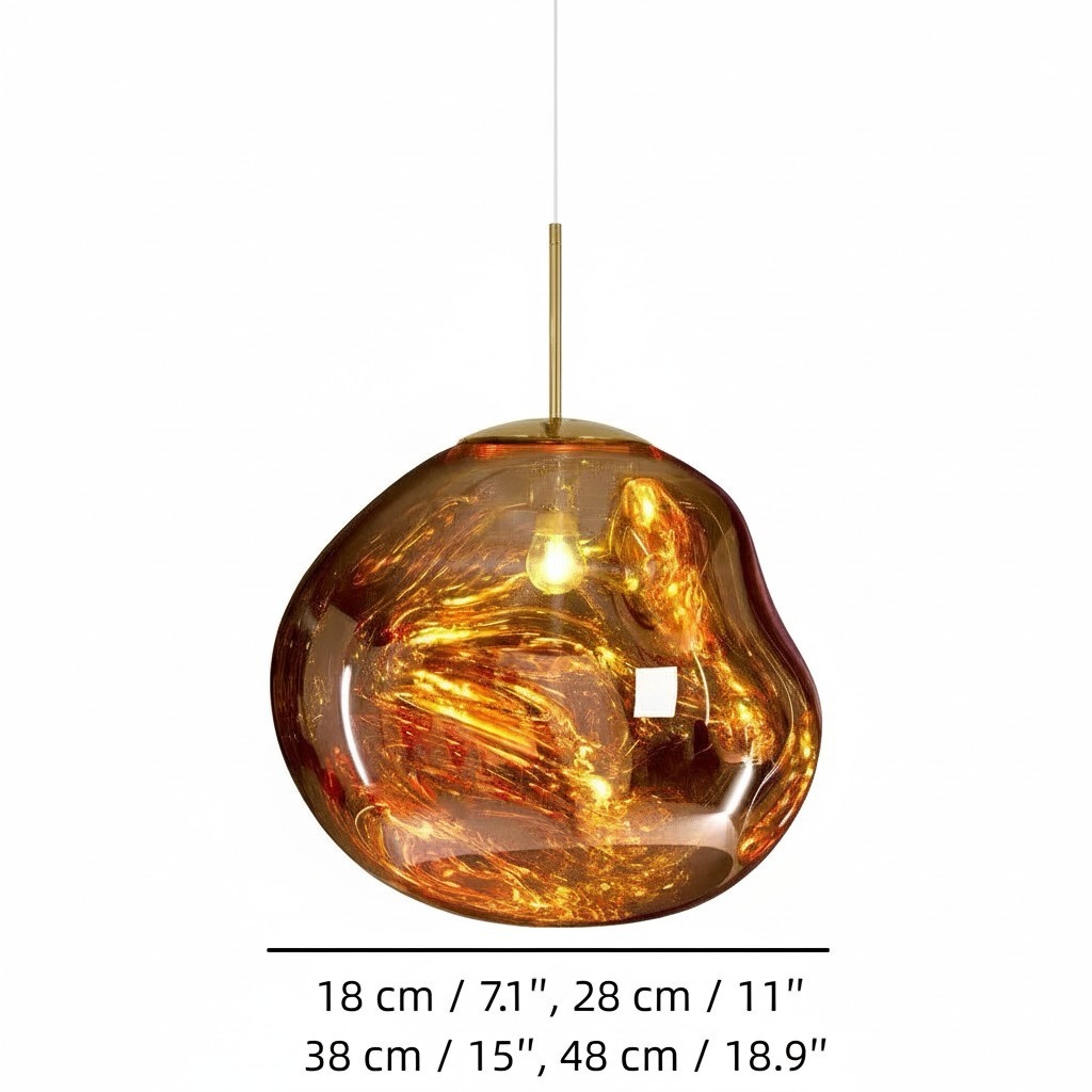 Acrylic Lamp dimensions