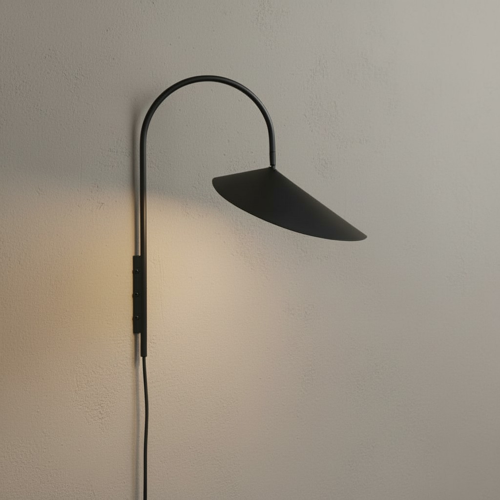 Swivora cashmere finish wall light