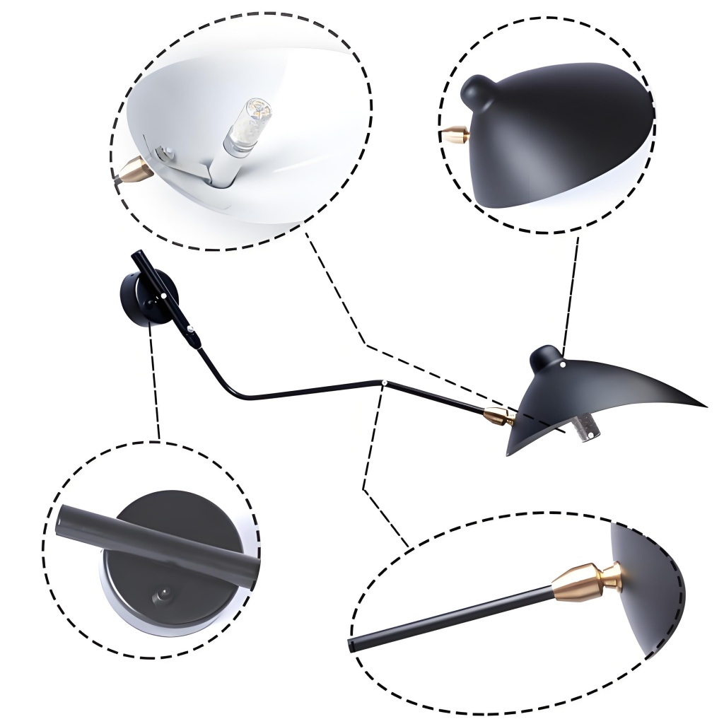 Arclume wall light construction details