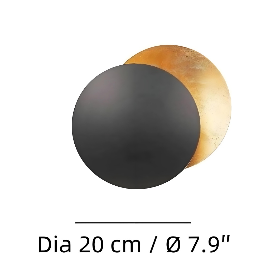 Small Discola wall light diameter diagram