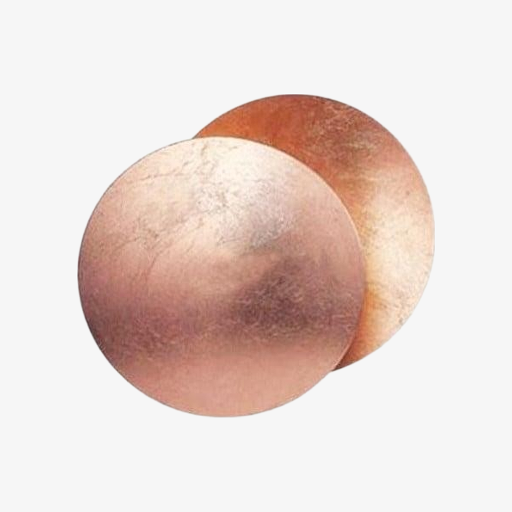 Copper finish Discola wall light