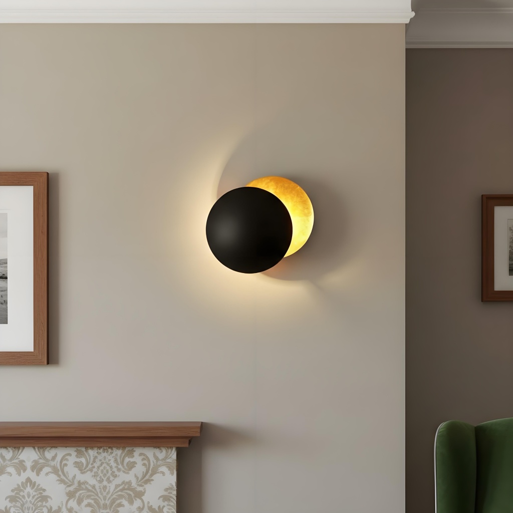 Discola wall light in a living room