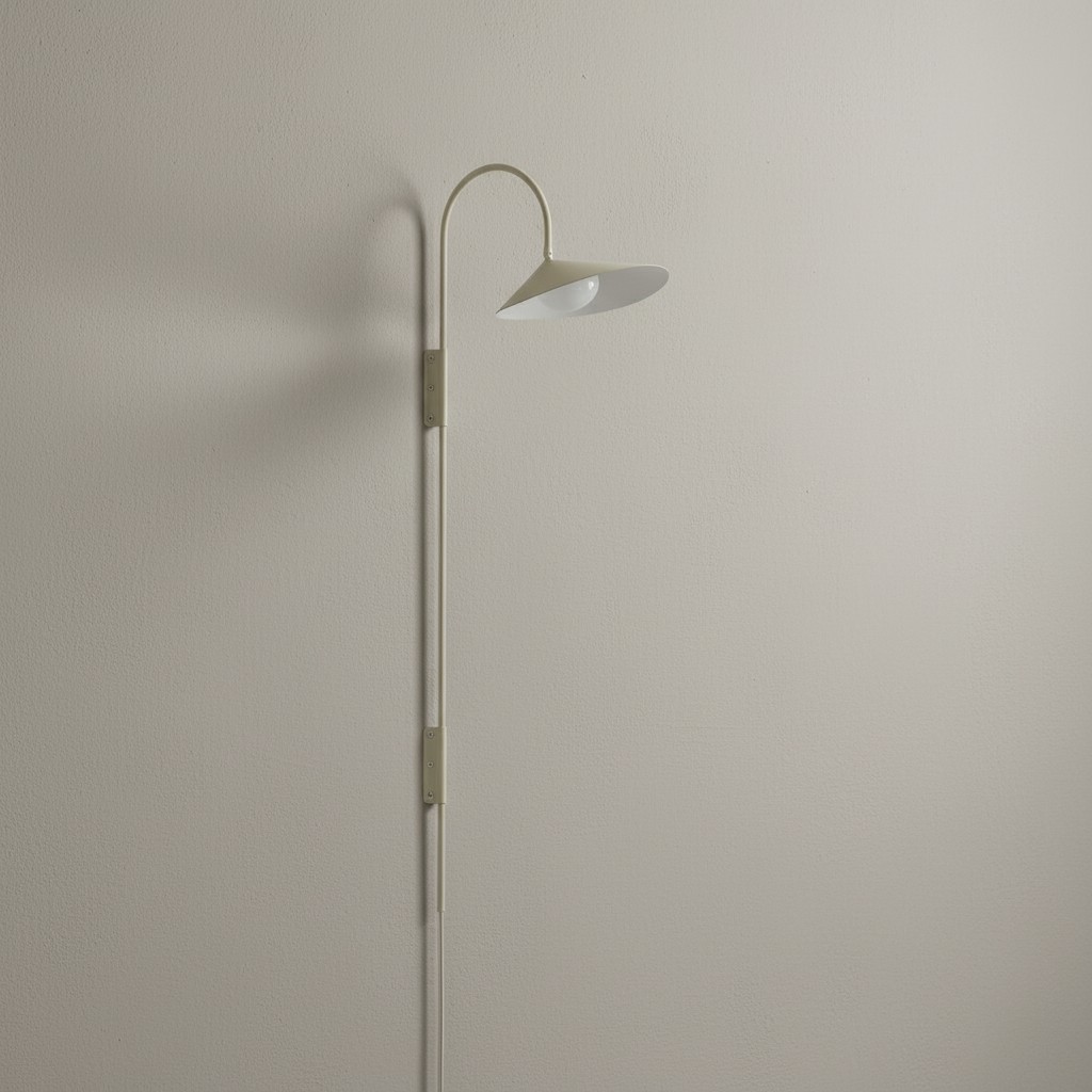 Swivora black finish wall light