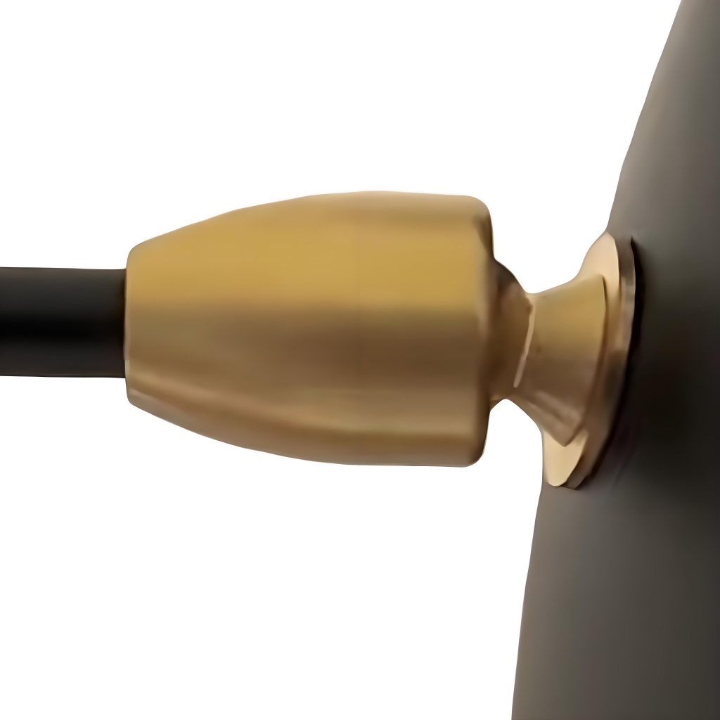 Arclume brass accent detail