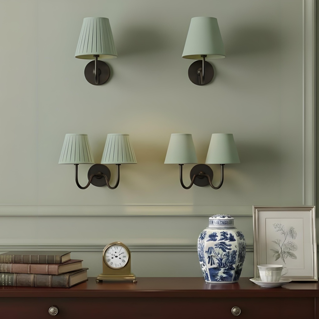 Antique Bronze sage green shade option