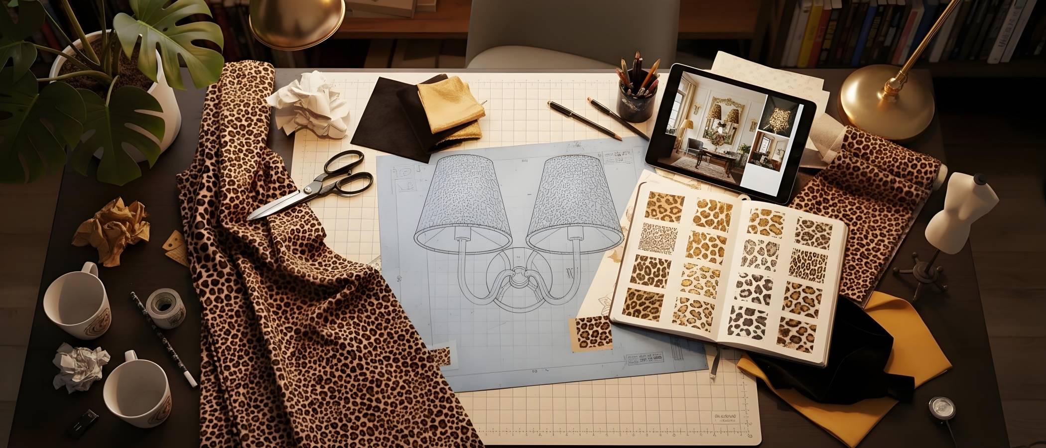 New Leopard Edition shade design materials
