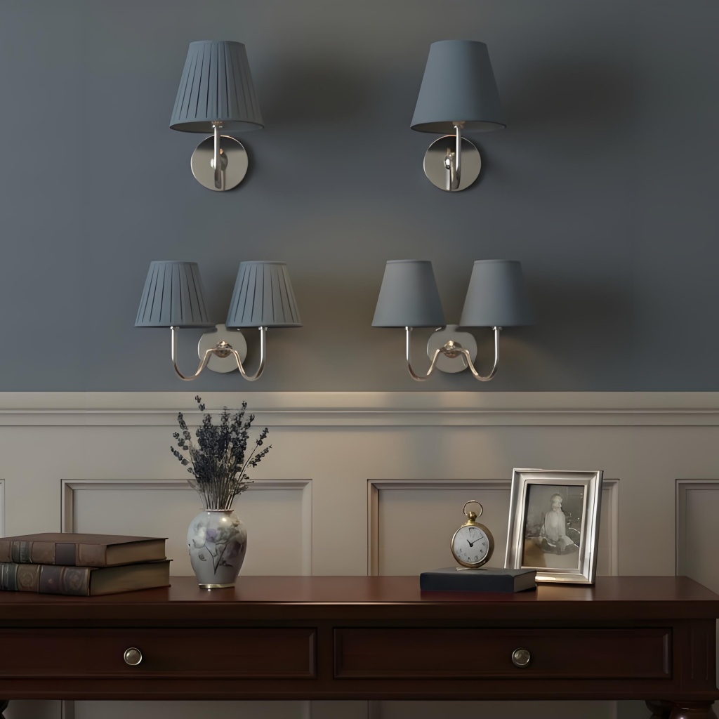Chrome dusty blue shade option