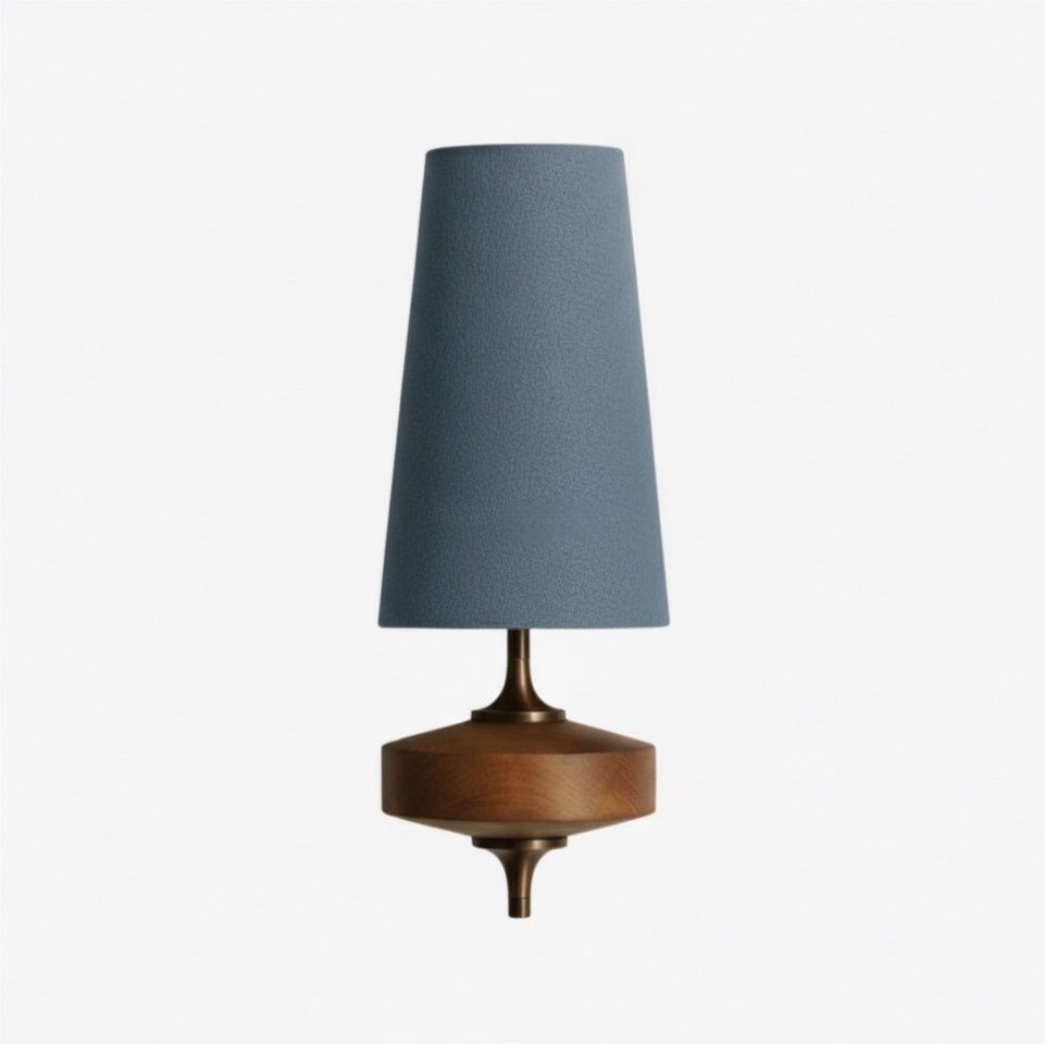 One head Luma wall lamp in dusty blue