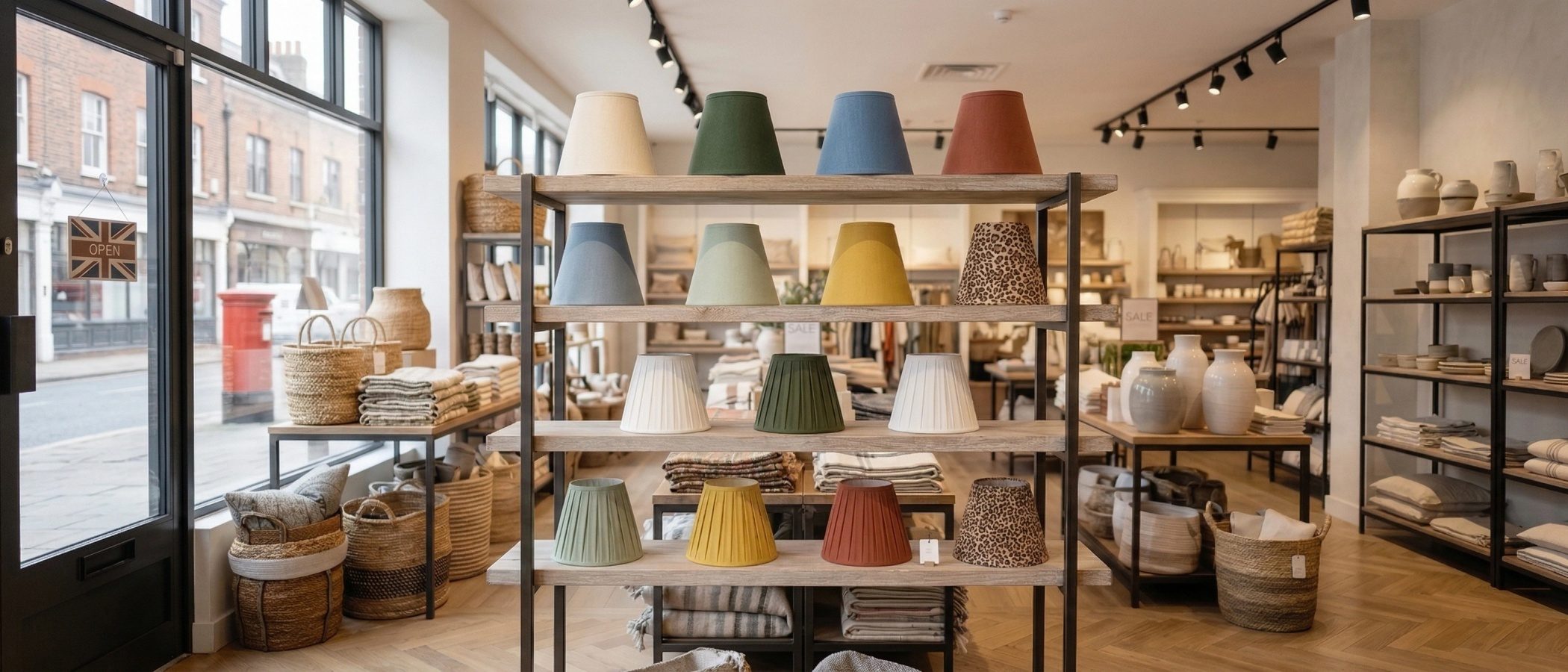 Lamp shade options for Luvora wall light