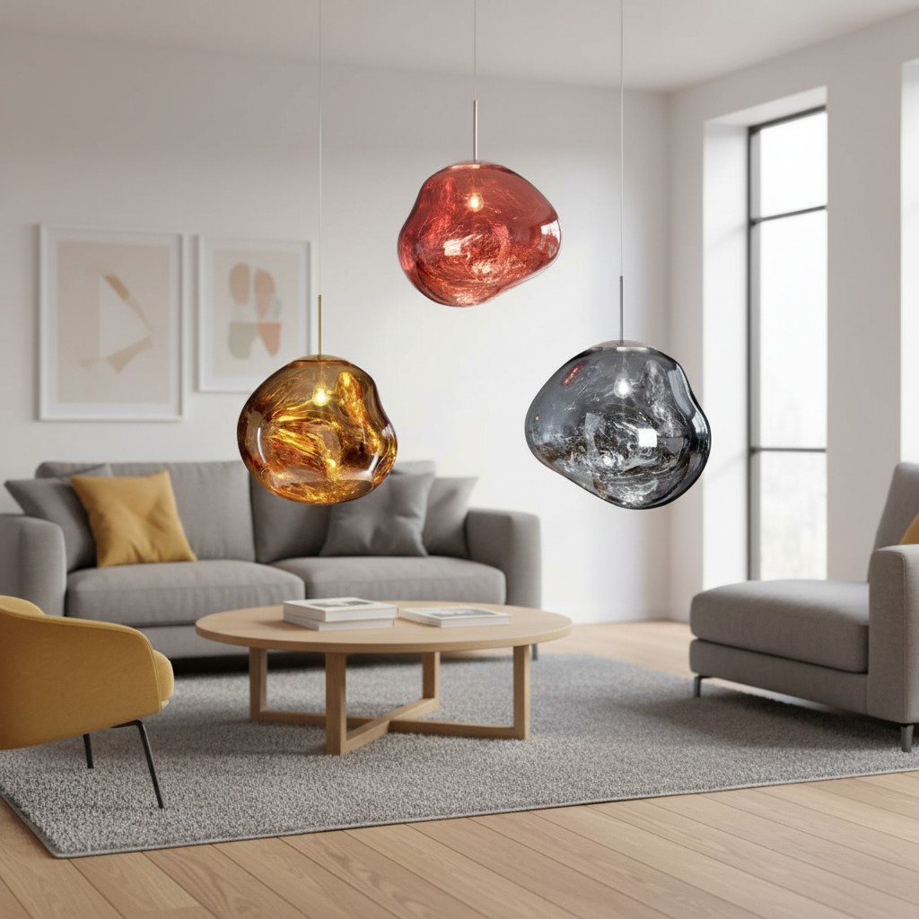 Glyador Pendant Light in a living room