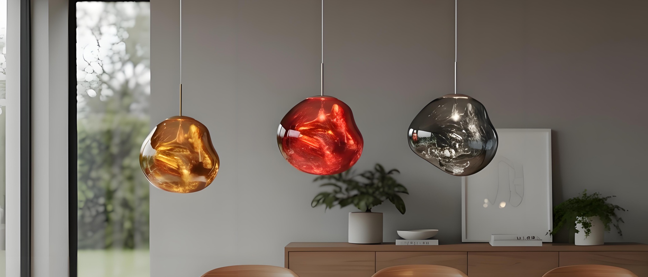 Glyador Pendant Light in a modern interior