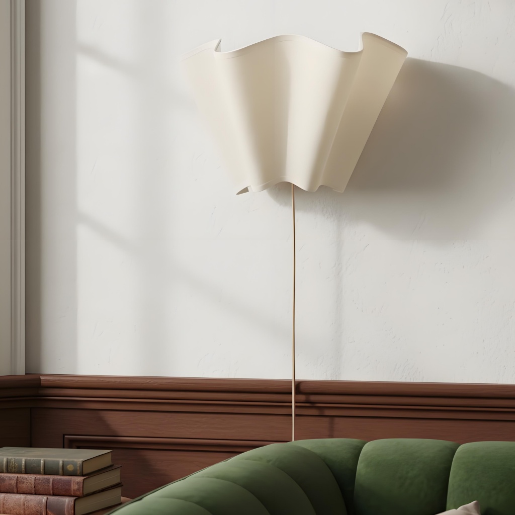 Oslan wall sconce along a hallway wall