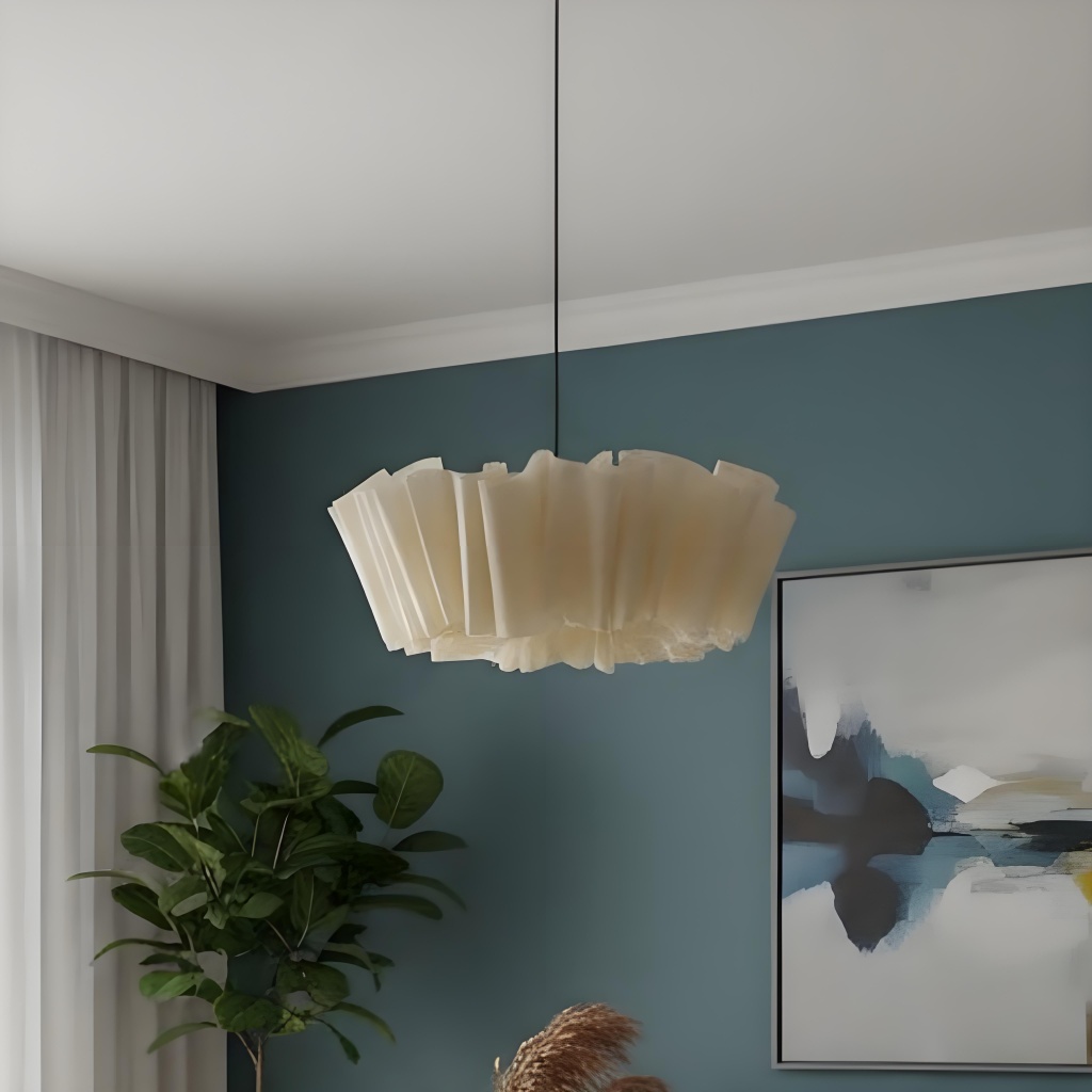 Meva pendant light in a calm corner setting