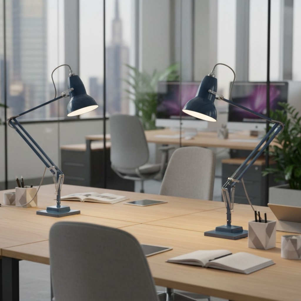 Modryx desk lamps on office desks