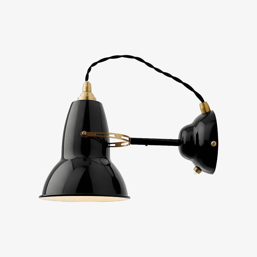 Black Modryx adjustable wall light