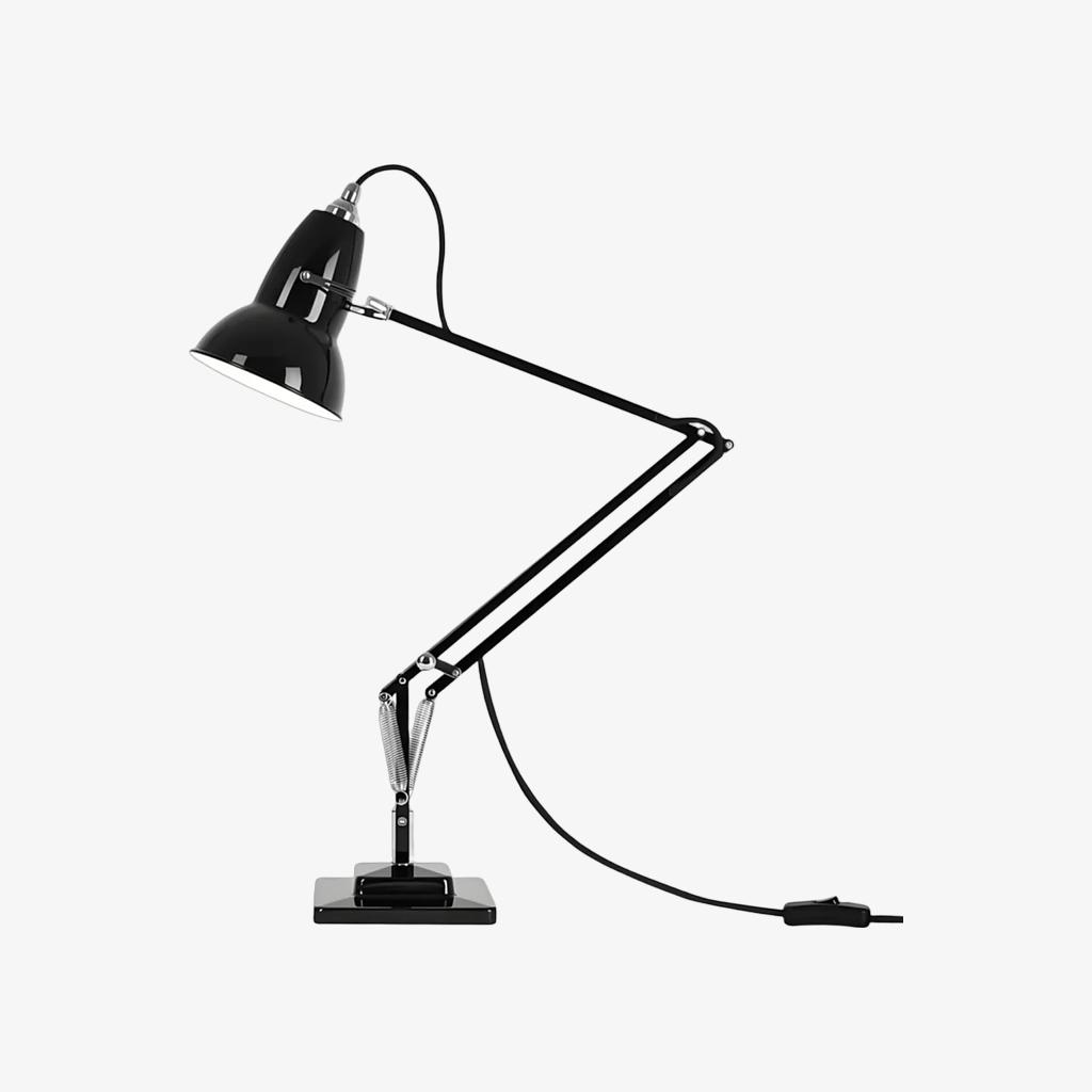 Chrome Luvora adjustable desk lamp