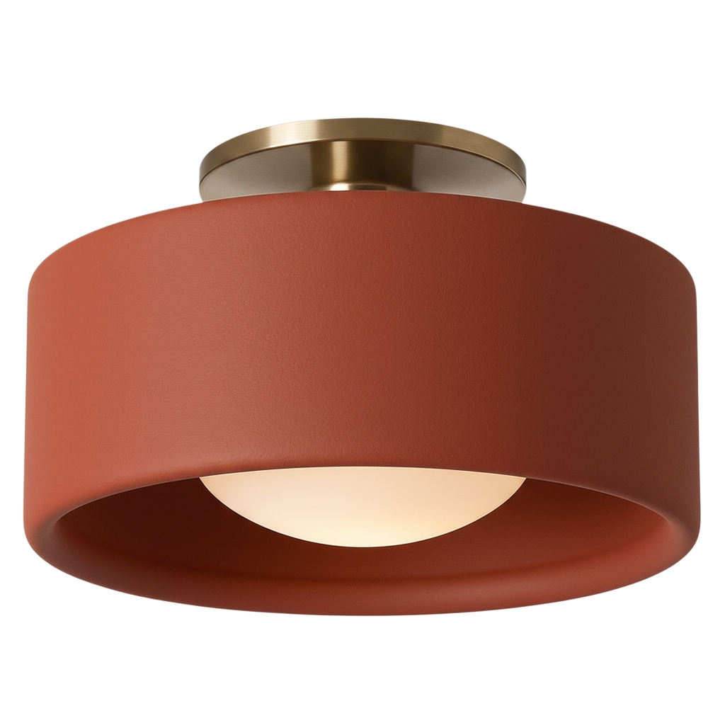 Cerova flush mount close-up view