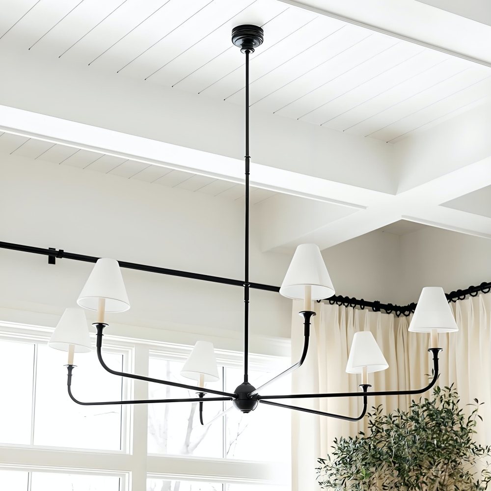 Piaf Grande chandelier installation scene