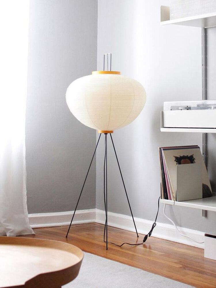 Rice outlet floor lamp