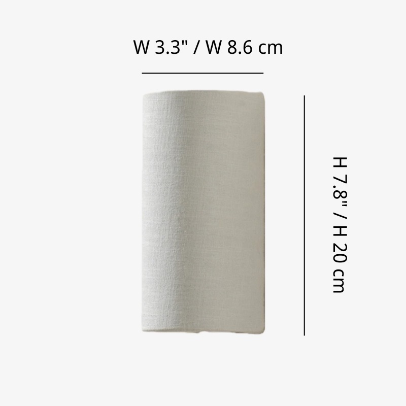 Dimensiones de la lámpara de pared ancha Linbron